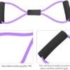 DAGT Resistance Bands, Workout Band Pull Rope for Pilates Training for Body Strength for Competitive Activities for Body Stretching - Image 3