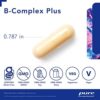 Pure Encapsulations B-Complex Plus | B Vitamins Supplement to Support Red Blood Cell Growth, Neurological and Psychological Health, Cardiovascular Health, Energy Levels, and Eye Sight* | 120 Capsules - Image 4