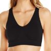 KINYAOYAO 3 Pack Women's Ultimate Comfy Medium Support Seamless Wireless Sports Bra with Removable Pads - Image 2