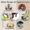 Stainless Steel Ceiling Hooks, Ceiling Hooks Pad Eyes Plate Marine Hardware Hooks with Screws. - Image 7