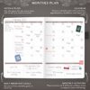 Legend Wellness Planner & Food Journal – Daily Diet & Health Journal with Weight Loss, Measurement & Exercise Trackers – Lifestyle & Nutrition Diary – Lasts 6 Months, A5 size – Mystic Grey - Image 4