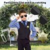 Ring Bearer Gifts Ring Security Wedding Sun Glasses,Ring Security Badge and EarPiece Cosplay for Kids Outfit Police FBI Toys - Image 5
