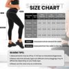 Leafigure Leggings for Women High Waist, 3 Pack Tummy Control Black Yoga Pants for Running, Workout - Image 6
