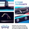 AirTrack Inflatable Gymnastics Mat with Air Pump - 3 ft, 10 ft, 13 ft, 16 ft, 20 ft | Thick Tumbling Track Air Mat For Yoga, Cheerleading, Fitness & Training | Compact Home & Gym Exercise Equipment - Image 8