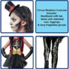 Rubie's Girl's Forum Novelties Circus Skeleton Costume Dress, As Shown, Large - Image 2