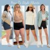 HLTPRO 3 Pack Plus Size Biker Shorts with Pockets for Women - 5" High Waist Soft Spandex Workout Yoga Running Shorts (2X, 3X) - Image 3