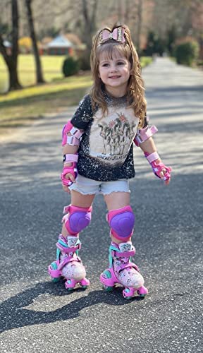 BOSONER Kids/Youth Knee Pads Elbow Pads Guards Set for for Multi Sports Roller Skates Skateboarding. Inline Roller Skating Cycling Biking BMX Bicycle Scooter,Wrist Guards for Multi-Sports Outdoor. - Image 7