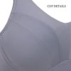 ZeroBound Women's Sports Bras High Impact Full Coverage Underwire Workout Bra Back Adjustable Straps Plus Size Bra - Image 6