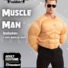 Spooktacular Creations Adult Men Body Builder costume Muscle Suit - Image 2