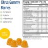Nordic Naturals Nordic Berries, Citrus - 200 Gummy Berries - Great-Tasting Multivitamin for Ages 2+ - Growth, Development, Optimal Wellness - Non-GMO, Vegetarian - 50 Servings - Image 2