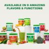 Amazing Grass Greens Blend Superfood: Super Greens Powder Smoothie Mix with Organic Spirulina, Chlorella, Beet Root Powder, Digestive Enzymes & Probiotics, Original, 60 Servings - Image 6