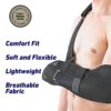 Neo G Arm Sling, Airflow Breathable - Lightweight Shoulder Sling Helps Support and Elevate Arm, Injury Recovery, Pre/Post Surgery - Adjustable Straps - Class 1 Medical Device - Image 3