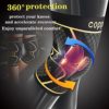 Copper Knee Braces for Knee Pain 2 Pack, Knee Compression Sleeve Support for Men and Women, Medical Grade Knee Pads for Running, Hiking, Working, Arthritis, ACL, Meniscus Tear, Joint Pain Relief - Image 4