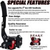 Obokidly Upgrade USB Handbrake Support G920 Compatible with Xbox ONE/Xbox ONE S for Simracing Game Sim Rig with Clamp Also Suitable for PC (Black) - Image 5