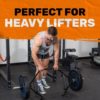 Bells of Steel Open Trap Bar Hex Bar 3.0 - Commercial and Home Gym - with Rotating Sleeves and Built-in Jacks for Weight Plates - Use for Deadlifts, Farmers Carries, Shrugs, Lunges - 700 lb Capacity - Image 6