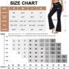 we fleece Women's Casual Bootleg Yoga Pants - Flare Leggings for Women High Waisted V Crossover Workout Pants - Image 6