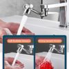Stlest Faucet Extender - 1080° Rotating Faucet Extender Aerator, Universal Rotating Faucet, Alloy Copper Material, 2 Water Outlet Modes Swivel Faucets Bubbler Attachment - Image 2