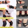 Adult/Kids/Youth Knee Pad Elbow Pads, XINDAER Womens Skate Protective Gear Set 3 in 1 Knee and Elbow Pads Wrist Guards for Skateboard, Roller Skates, Skating, Scooter, Inline Skates, Cycling - Image 5