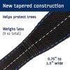 ENO, Eagles Nest Outfitters Atlas Hammock Straps, Suspension System with Storage Bag, 400 LB Capacity, 9' x 1.5/.75", Black/Royal - Image 3