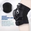 JBM Adult/Youth Knee Pads Elbow Pads and Wrist Guards Full Protective Gear for Skateboarding Skate Inline Riding Beginner Scooter Roller Skater - Image 3