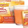 Emergen-C 1000mg Vitamin C Powder for Daily Immune Support Caffeine Free Vitamin C Supplements with Zinc and Manganese, B Vitamins and Electrolytes, Super Orange Flavor - 30 Count - Image 4