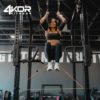 4KOR Fitness 41” Resistance Loop Band - Pair of 2 Orange Bands (5 to 15 Pounds - 0.25 inches Wide) for Mobility, Yoga, Physical Therapy, Home or Gym Workouts and More - Image 5