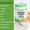 Orgain Organic Vegan Protein Powder, Vanilla Bean - 21g of Plant Based Protein, Low Net Carbs, Non Dairy, Gluten Free, Lactose Free, No Sugar Added, Soy Free, Kosher, 1.02 Pound (Packaging May Vary) - Image 5