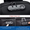 Anti Theft Sling Bag Shoulder Crossbody Backpack Waterproof Chest Bag with USB Charging Port Lightweight Casual Daypack - Image 5