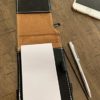 LaserGram Mini Notepad, Aerial Silks, Personalized Engraving Included (Black with Silver) - Image 3