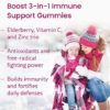 Boost Premium Elderberry Gummies with Zinc (60ct) | Zinc & Vitamin C Elderberry Gummies for Adults | Non-GMO, Vegan Sambucus Black Elderberry Gummy Vitamins - Image 2