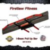 Firstlaw Fitness - 600 LBS Weight Limit - I-Beam Pull Up Bar - Straight Long Bar Grip Tape Made in The USA! - Image 5