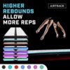 AirTrack Inflatable Gymnastics Mat with Air Pump - 3 ft, 10 ft, 13 ft, 16 ft, 20 ft | Thick Tumbling Track Air Mat For Yoga, Cheerleading, Fitness & Training | Compact Home & Gym Exercise Equipment - Image 4