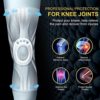 APRUT Knee Braces for Knee Pain, Knee Brace with Patella Gel Pad & Side Stabilizers for Men Women, Medical Grade Knee Compression Sleeve for Any Sports, Pain Relief, Meniscus Tear, Arthritis, ACL - Image 3