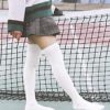 Century Star Women's Casual Athlete Striped Over Knee Thin Thigh High Tights Long Stocking Socks - Image 2