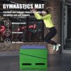 Gymnastics Mat Tumbling Mat for Home 48"x24" Incline Mat with Handles Folding Wedge mats for Tumbling Yoga,Gym,Core Workouts,Stretching - Image 5