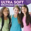 Popular Girls Padded Training Bra Pack – Crop Cami Training Bras for Girls. Seamless Bra Design with Removable Padding - Image 7