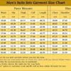 Wangyue Men's Pinstripe Suit Slim Fit 3 Piece Suits Notch Lapel Pinstripe Suit Formal Wedding Business Suit - Image 7