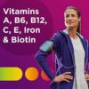 Centrum Multivitamin for Women, Multivitamin/Multimineral Supplement with Iron, Vitamin D3, B Vitamins and Antioxidant Vitamins C and E, Gluten Free, Non-GMO Ingredients - 250 Count - Image 4