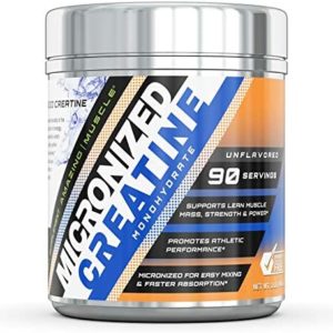 Amazing Muscle Micronized Creatine Monohydrate – 1 lb (453.5 Grams) - 5000 mg Micronized Creatine Per Serving – Approx. 454 Servings- Ideal Pre & Post Workout Supplement - Unflavored