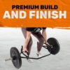 Bells of Steel Open Trap Bar Hex Bar 3.0 - Commercial and Home Gym - with Rotating Sleeves and Built-in Jacks for Weight Plates - Use for Deadlifts, Farmers Carries, Shrugs, Lunges - 700 lb Capacity - Image 5