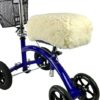 KneeRover Deluxe Sheepette Knee Walker Kneepad Cover with Thick Comfortable Padding - Image 9