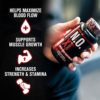 N.O. XT Nitric Oxide Supplement with Nitrosigine L Arginine & L Citrulline for Muscle Growth, Pumps, Vascularity, & Energy - Extra Strength Pre Workout N.O. Booster & Muscle Builder - 90 Veggie Pills - Image 6