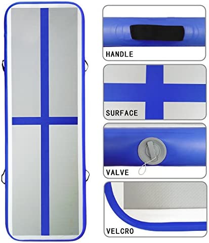 GLANT Air Mat Tumble Track AirSpot - Gymnastics Training Springboard - Round Inflatable Springboard - Image 3