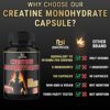 BMVINVOL Creatine Monohydrate Capsules 10150mg - Horny Goat Weed, Tribulus, Ashwagandha - Supports Muscle Strength, Energy, Athletic Performance - Image 3