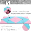 PanAme Gymnastics Folding Exercise Mats, Gymnastics Tumbling Mats, Fitness Tumbling Mats Exercise Aerobics Mats Stretching Fitness for MMA, Yoga, Home Gym Fitness - Image 4