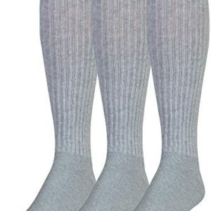 Gold Toe Men's Ultra Tec Over The Calf Athletic Socks, Multipack, 2 Pack 6 Pairs, Shoe Size: 6-12.5
