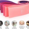 Vquand Resistance Exercise Bands Set for Women Butt and Legs, Fitness Resistance Bands for Home, Booty Bands, Workout Bands for Strength Training, Pilates, Yoga, Recovery Bands for Physical Therapy - Image 6