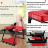 Yoga Inversion Bench,Multifunctional Yoga Inversion Stool,Foldable Inversion Chair,Bold and Thick Steel Pipe and PU Pads,Upside Down Chair ​for Balance Training Core Strengt - Image 3