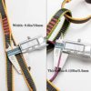 JOTOUCH Daisy Loop Chain for Climbing,22KN(4850lb) Nylon Webbing Sling Safe Chain for Outdoor Activities,Personal Anchor Tether System,Aid Climbing(140cm/55in) - Image 3