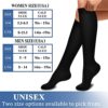 CHARMKING 3 Pairs Copper Compression Socks for Women & Men Circulation 15-20 mmHg is Best for All Day Wear Running Nurse - Image 7